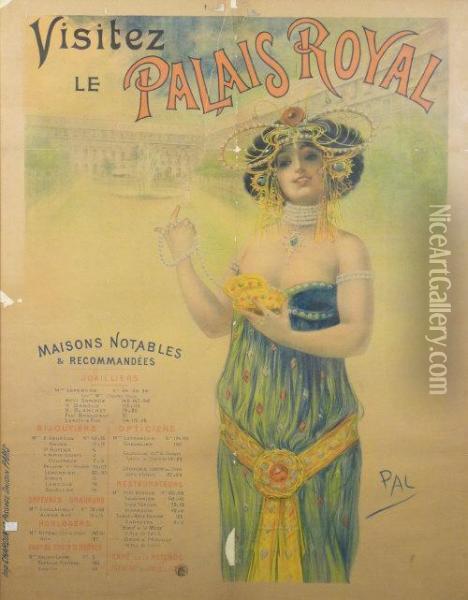 Visitez Le Palais Royal Oil Painting - Jean De Paleologue