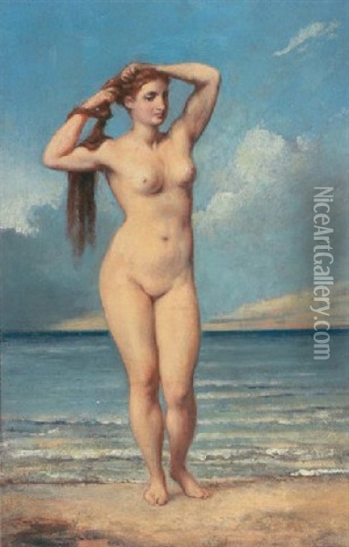 Venus Oil Painting - Wilhelm Nicolai Marstrand