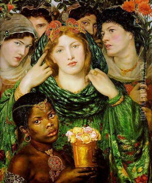 The Beloved Oil Painting - Dante Gabriel Rossetti
