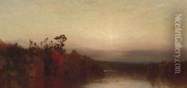 Landscape 2 Oil Painting - John Frederick Kensett