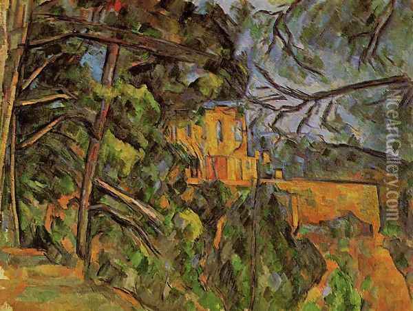 Chateau Noir 4 Oil Painting - Paul Cezanne