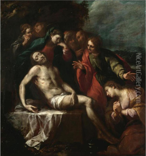 The Lamentation Oil Painting - Carlo Francesco Nuvolone