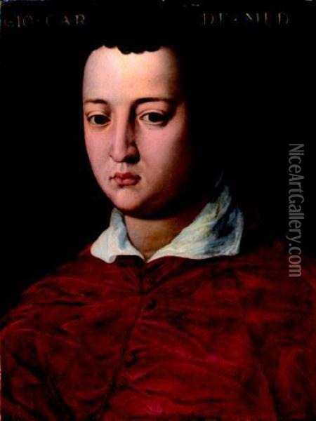 Ritratto Del Cardinale Giovanni De' Medici Oil Painting - Angelo Bronzino
