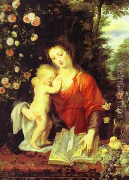 Madonna and Child Oil Painting - Peter Paul Rubens