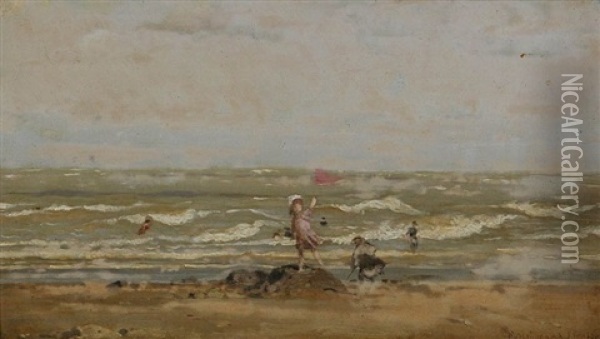 Blankenberghe Oil Painting - Pierre Jan van der Ouderaa