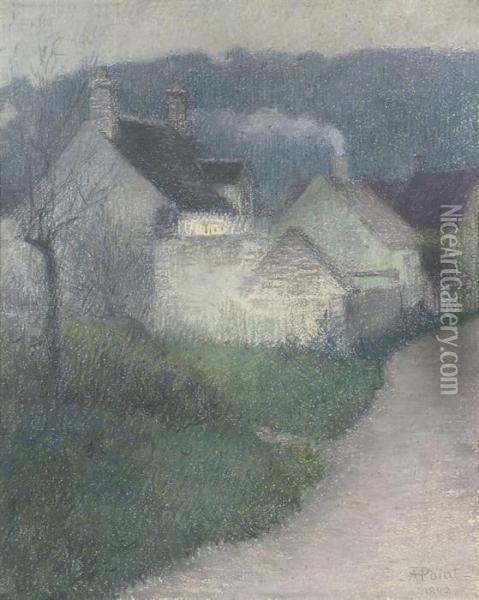 Scene De Village Oil Painting - Armand Point