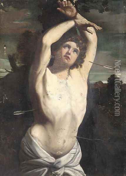 Saint Sebastian 2 Oil Painting - Guido Reni
