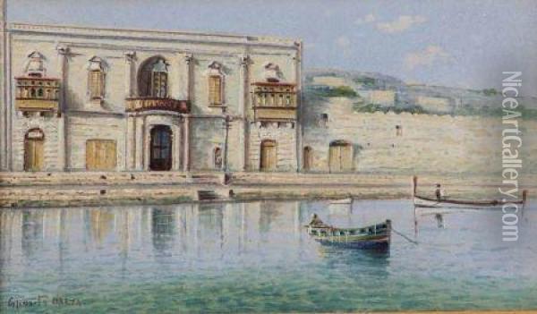 Malta Oil Painting - Vincenzo D Esposito