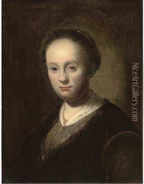 Portrait Of A Lady Oil Painting -  Rembrandt van Rijn