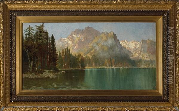 Sierra Landscape Oil Painting - Edwin, Edward Deakin