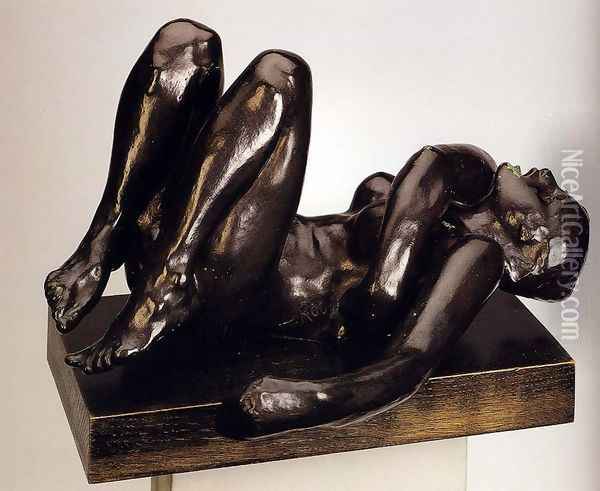 The Sinner Oil Painting - Auguste Rodin