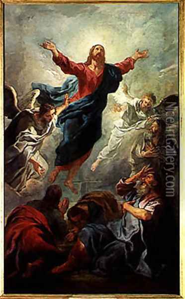 The Ascension, 1721 Oil Painting - Jean Francois de Troy
