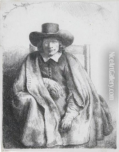 Clement De Jonghe Oil Painting - Rembrandt Van Rijn