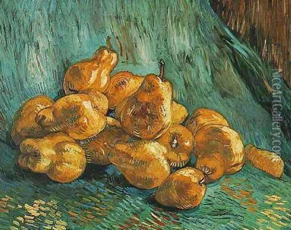 Still Life With Pears Oil Painting - Vincent Van Gogh