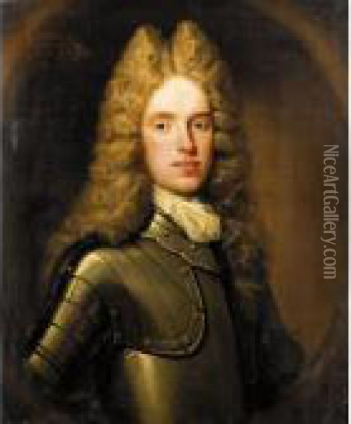 Portrait Of William, Son Of John Oil Painting - William Aikman