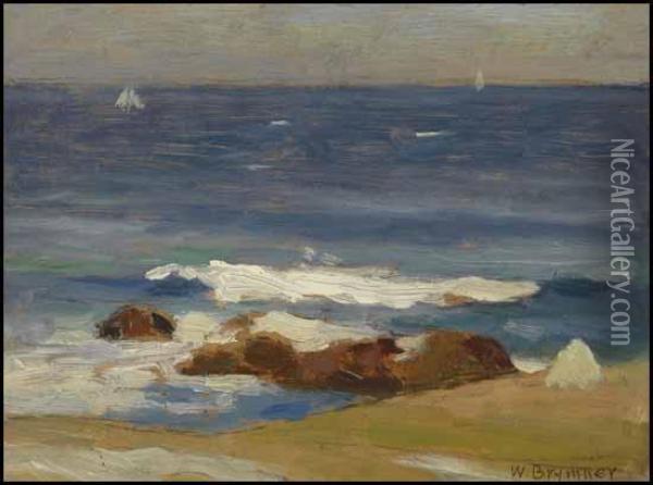 A Summer Sea Oil Painting - William Brymner