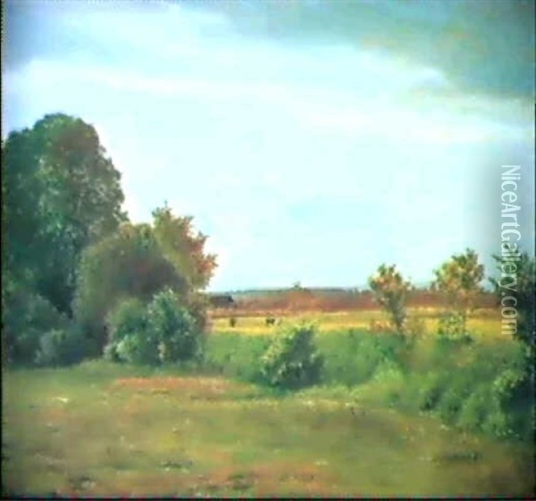 Nachmittag In Bisholt Oil Painting - Vilhelm Peter Karl Kyhn
