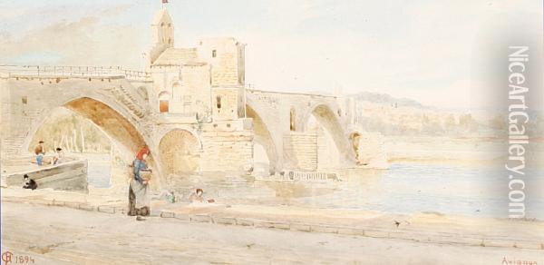 Avignon Oil Painting - Harry Goodwin