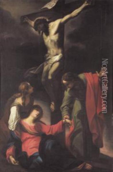 Crocifissione Oil Painting - Francesco Trevisani