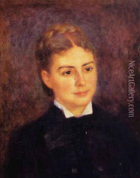 Madame Paul Berard Oil Painting - Pierre Auguste Renoir