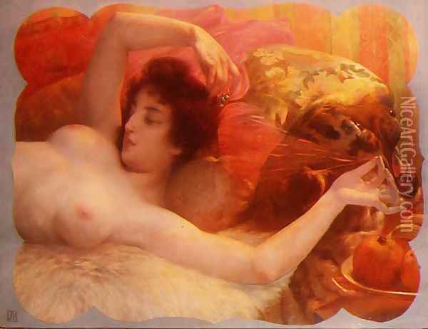 Luxuriance Oil Painting - Jules Verdier