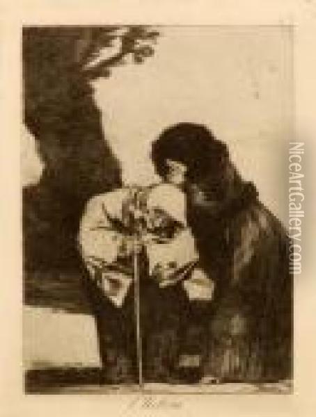 Chiton Oil Painting - Francisco De Goya y Lucientes