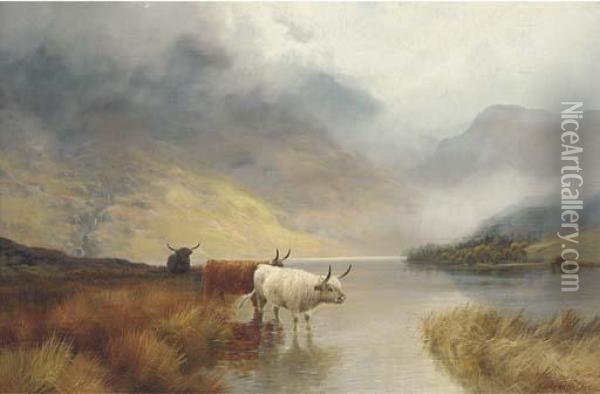 Children Of The Mist Oil Painting - Henry R. Hall