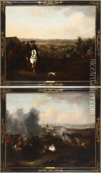Cenas De Batalhas Oil Painting - Georg Philipp I Rugendas