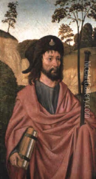 St. James Oil Painting -  Geertgen tot Sint-Jans