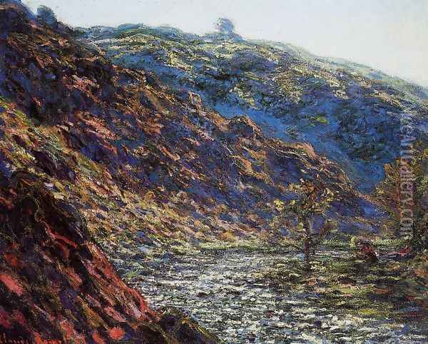Gorge Of The Petite Creuse Oil Painting - Claude Oscar Monet