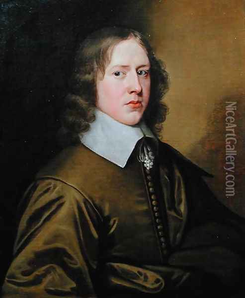 Brian Fairfax (1633-1711) the Elder Oil Painting - Robert Walker