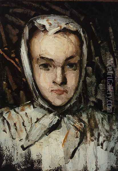 Marie Cezanne The Artists Sister Oil Painting - Paul Cezanne