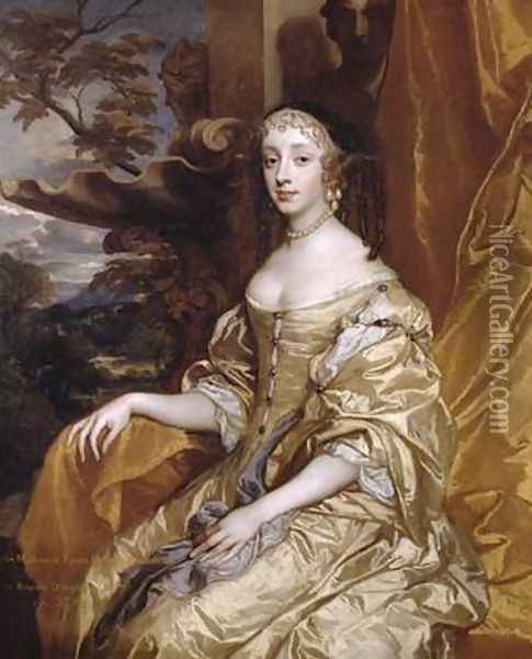 Henrietta Anne Duchess of Orleans Oil Painting - Sir Peter Lely