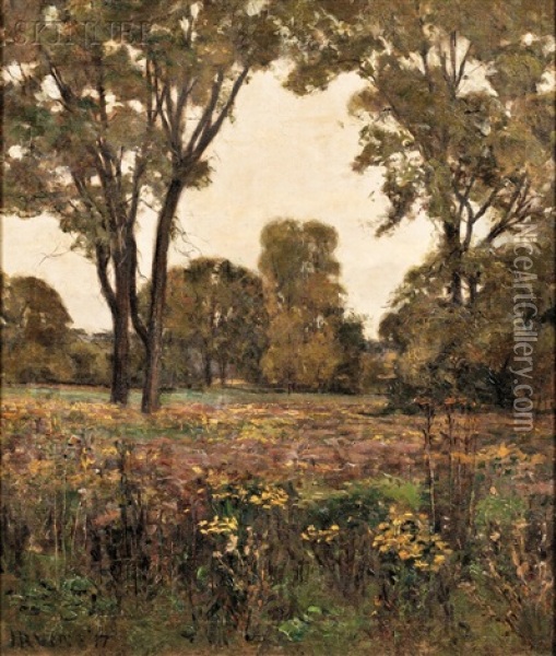 Summer Meadow Oil Painting - Wilson Henry Irvine