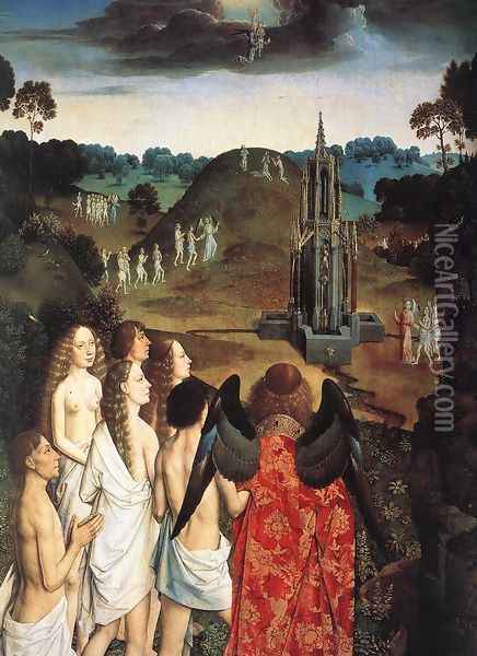 The Way to Paradise Oil Painting - Dieric the Elder Bouts