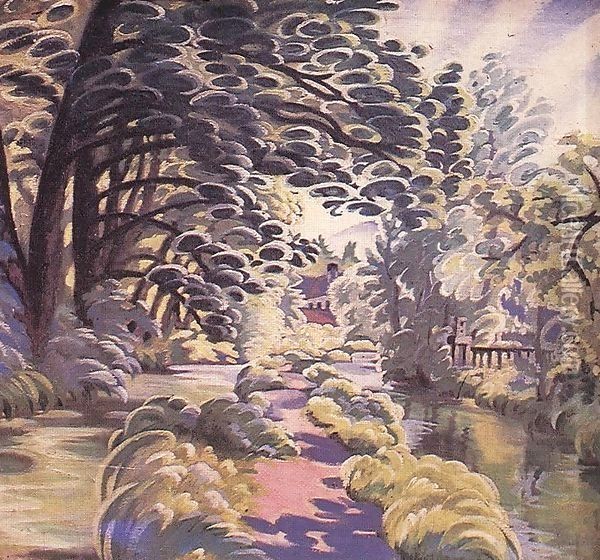 Early Morning Light 1913 Oil Painting - Sidney Harold Meteyard