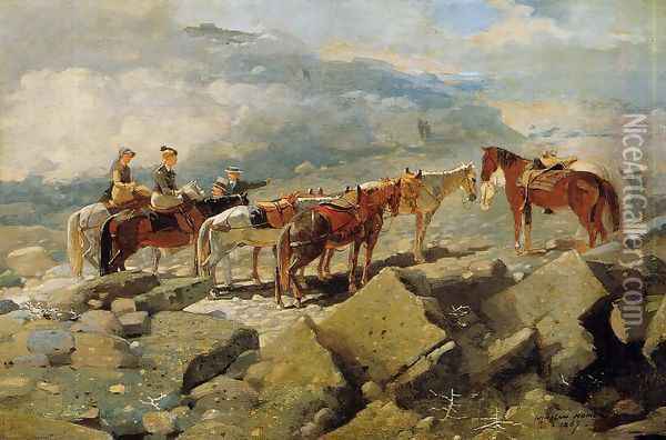 Mount Washington Oil Painting - Winslow Homer