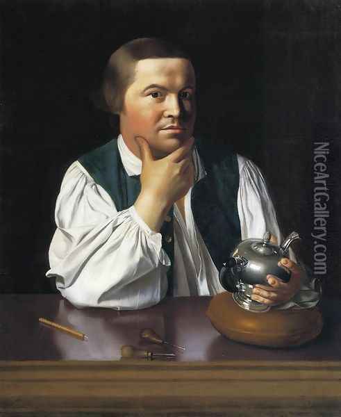 Paul Revere 1768-70 Oil Painting - John Singleton Copley
