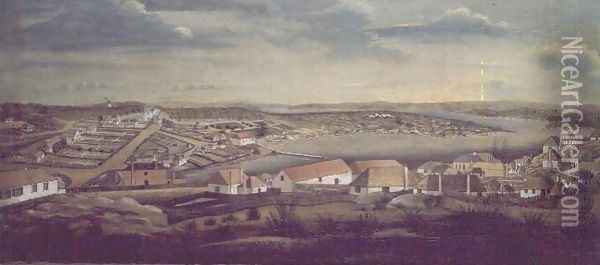 Sydney, capital of New South Wales, c.1800 Oil Painting - (attr.to) Watling, Thomas