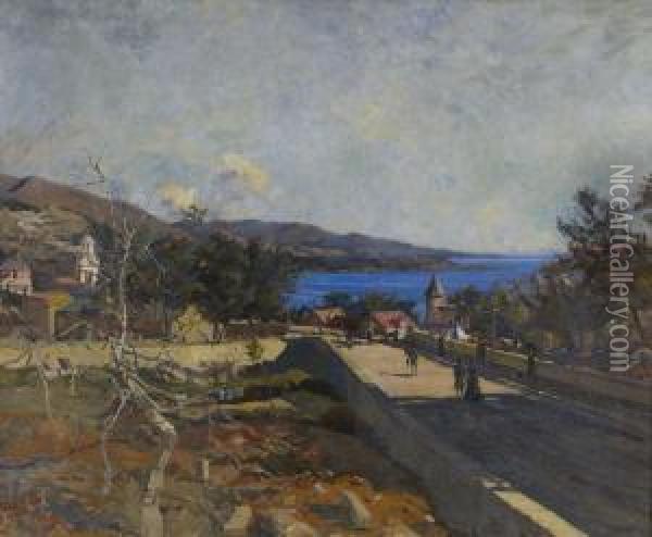 Monte Carlo Oil Painting - Edward Darley Boit