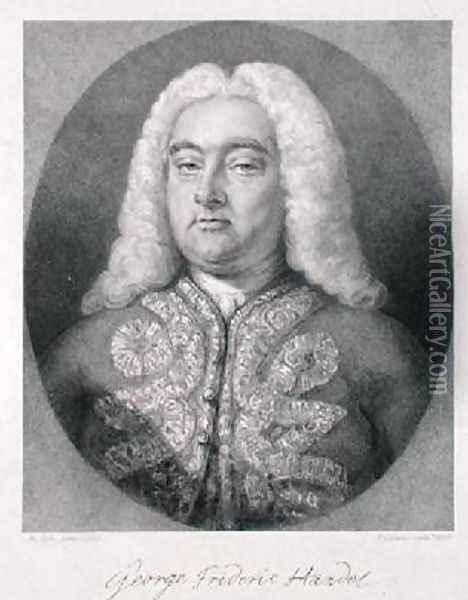 George Frederick Handel 1685-1759 Oil Painting - Kyte, Francis
