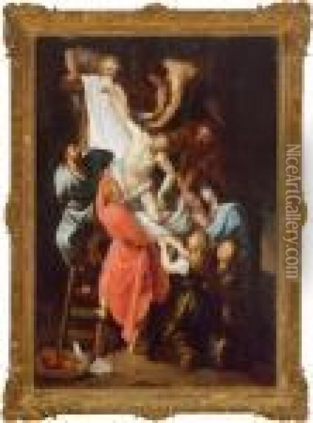 La Discesa Dalla Croce Oil Painting - Peter Paul Rubens