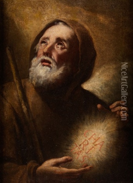 San Francesco Di Paola Oil Painting - Paolo de Matteis