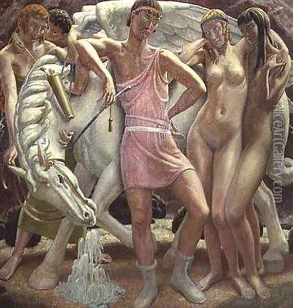 Those Who Dare Oil Painting - Ernest Procter