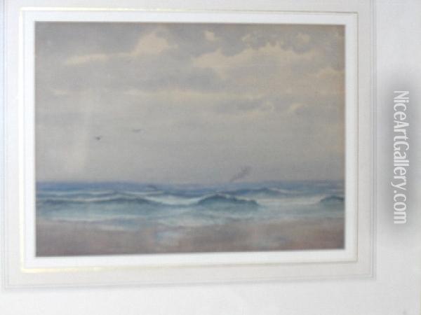 Seascape Oil Painting - Louis H. Grimshaw
