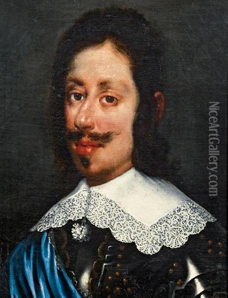 Ferdinand Ii. De Medici, Grosherzog Der Toskana Oil Painting - Justus Sustermans