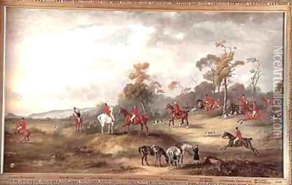 The Cheshire Hunt Oil Painting - John Snr Ferneley