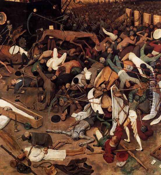 The Triumph of Death (detail 2) Oil Painting - Pieter the Elder Bruegel