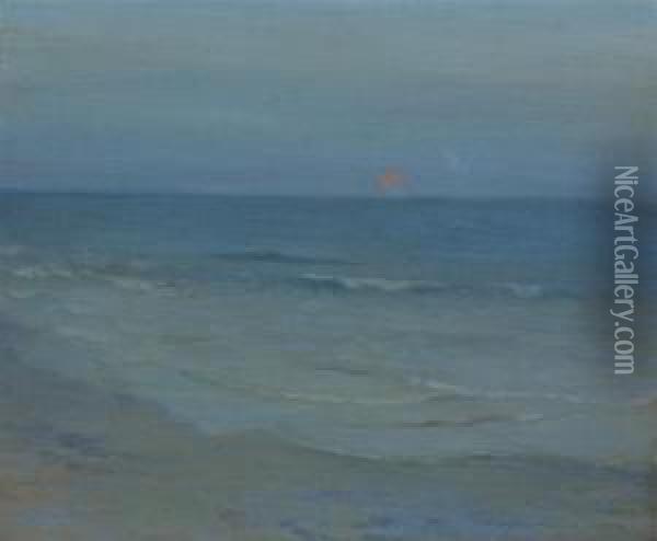 Seascape Oil Painting - Augustus Vincent Tack