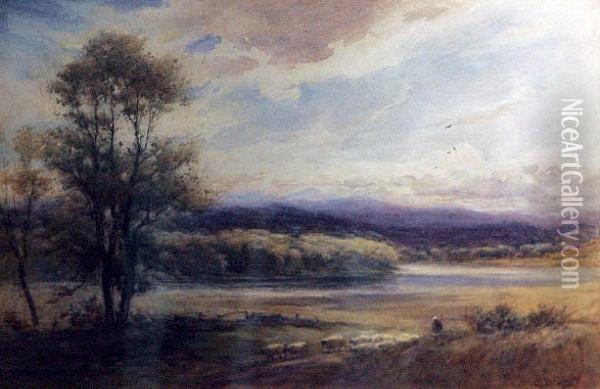 Loch Of Aboyne Oil Painting - George Russell Gowans